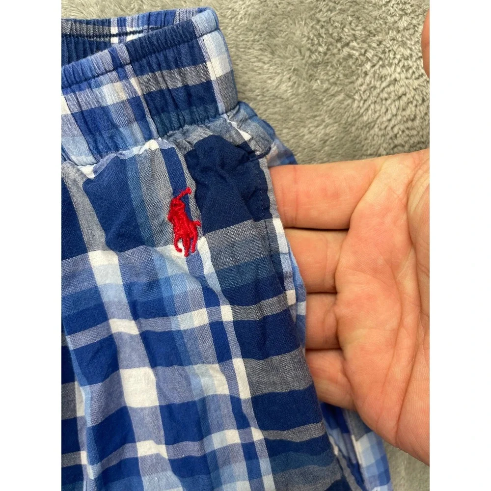 Polo Ralph Lauren Sleepwear Mens Lounge Pants L Blue‎ Plaid